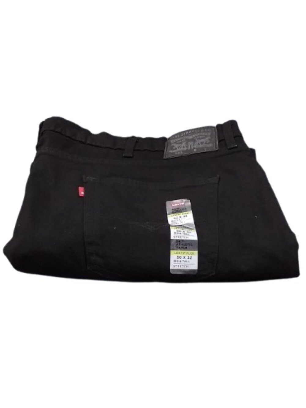 Men's Levi's Big & Tall 541 Athletic Taper Leg Jeans - Black - 50x32 - NWOT